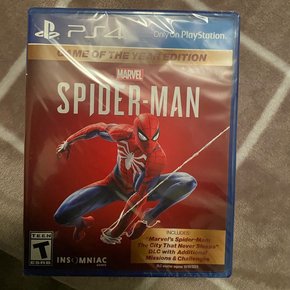 Spider-Man PS4 game